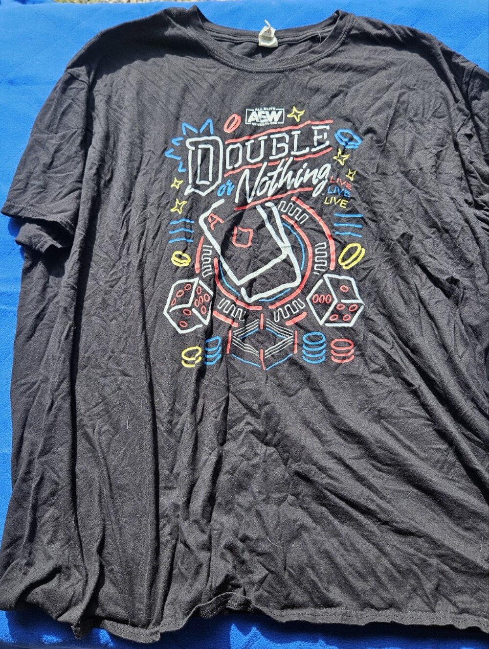 AEW Double Or Nothing Tshirt